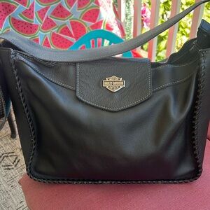 Harley Davidson leather purse